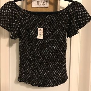 NWT Express Floral Boho Shirt